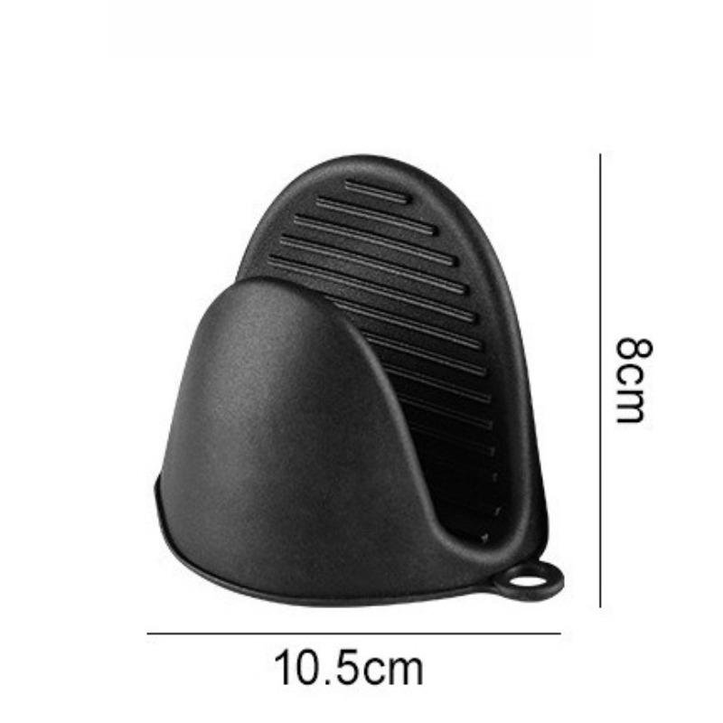 

Термостойкие силиконовые прихватки для духовки, кухонные перчатки для микроволновой печи, ручки-держатели для кастрюль, нескользящая защита, кухонные принадлежности