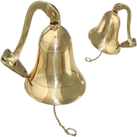 Nautical Brass  Ship Bell Wall Decor 4