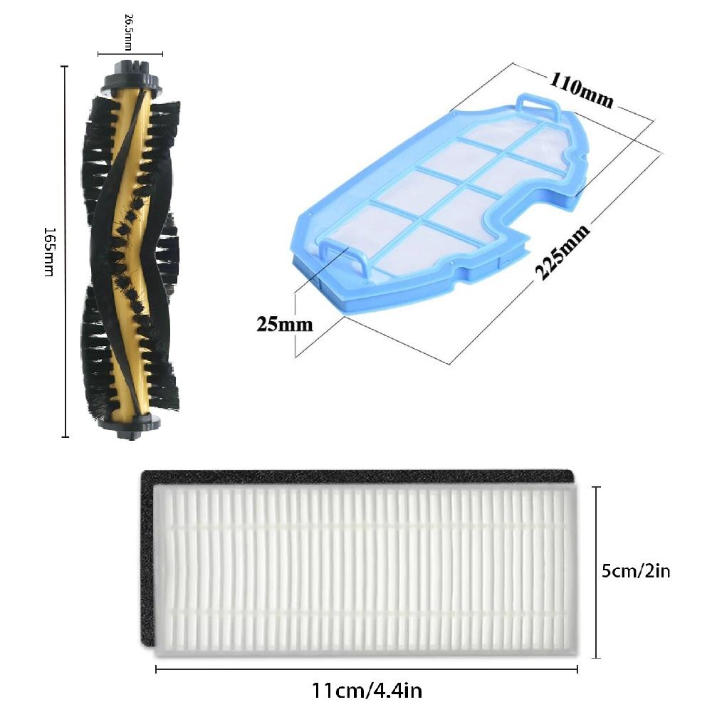 Ersatzteile Kompatibel für Ecovacs Deebot N79S N79 DN622 DN622.11 N79W Für Cecotec Conga 990 Staubsaugerkomponenten