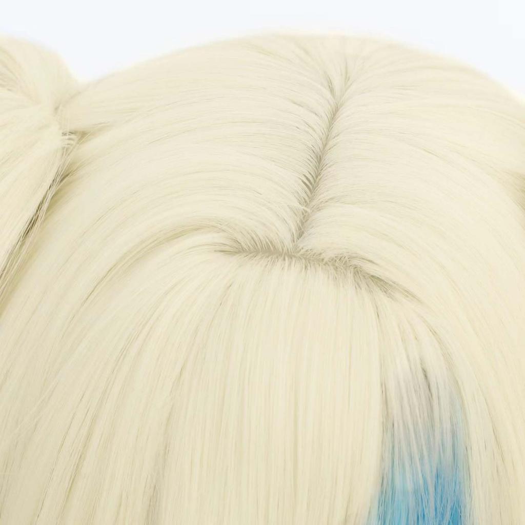 Blue Short Full Anime Character Cosplay Wig with Wig Perfect for Comic Market School Cultural Stage and Costumes Gold, Pink, Wig, Wig, Heat-Resistant