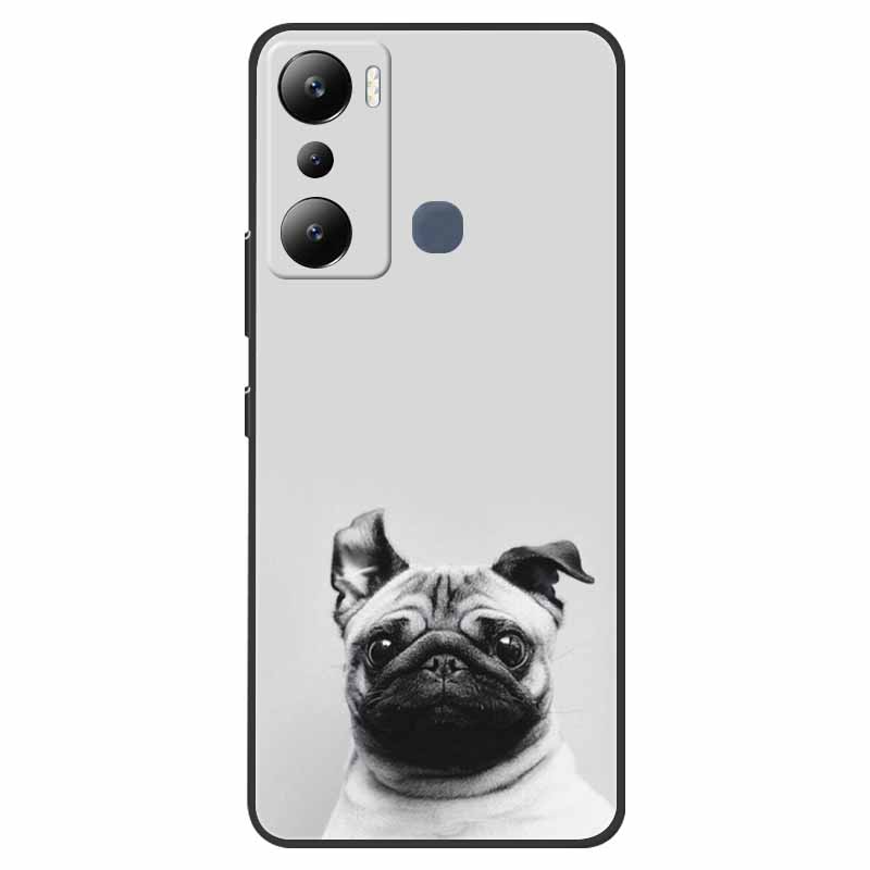 For Infinix Hot 20i Case Hot12i X665C Shockproof Soft Silicone TPU Back Cover For Infinix Hot 20i 20 I X665E Phone Cases 6.6"