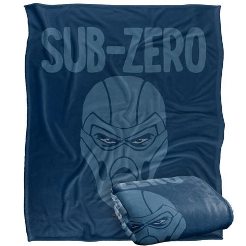 Mortal Kombat Head Sub-Zero Blanket
