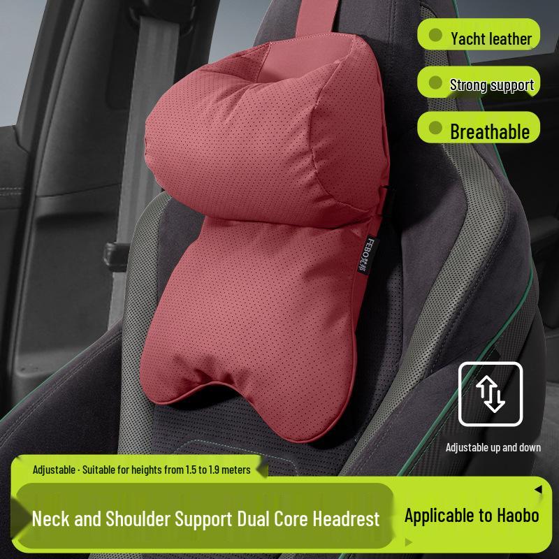 Hao Bo Car Headrest & Lumbar Support Pillow - Interior Accessory