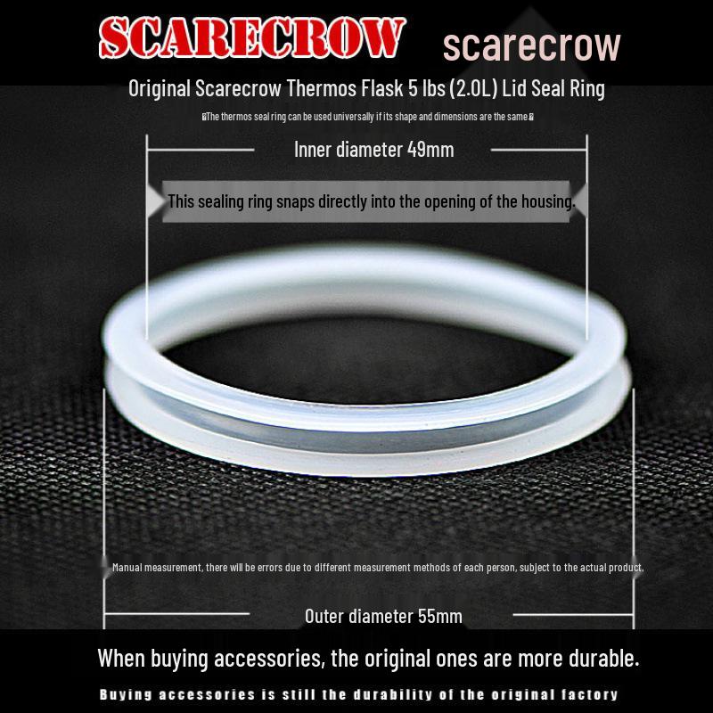 Universal Thermos Flask Lid Sealing Ring and Stopper Set for Optimal Insulation