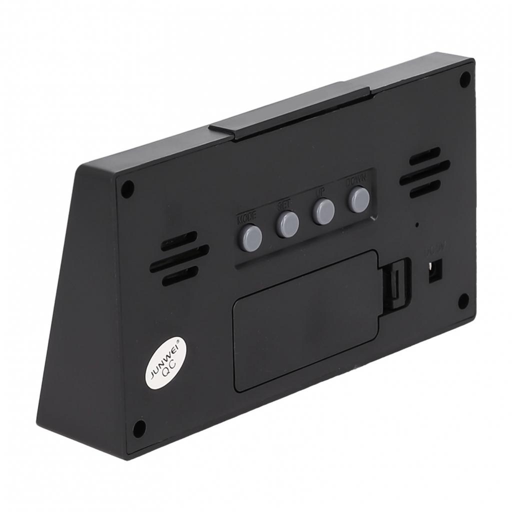 Thermohygrometer Alarm Clock for Accurate Temperature Humidity and Time Control