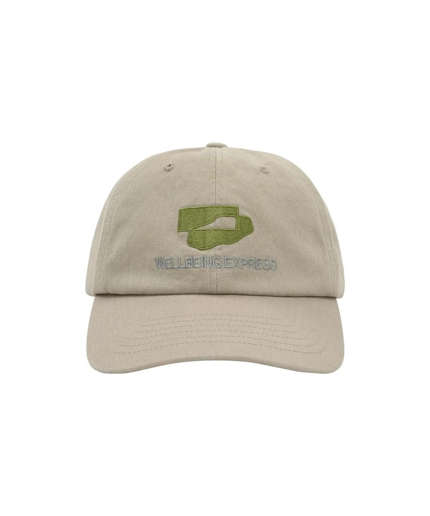 WELLBEING EXPRESS Symbol Ball Cap Beige