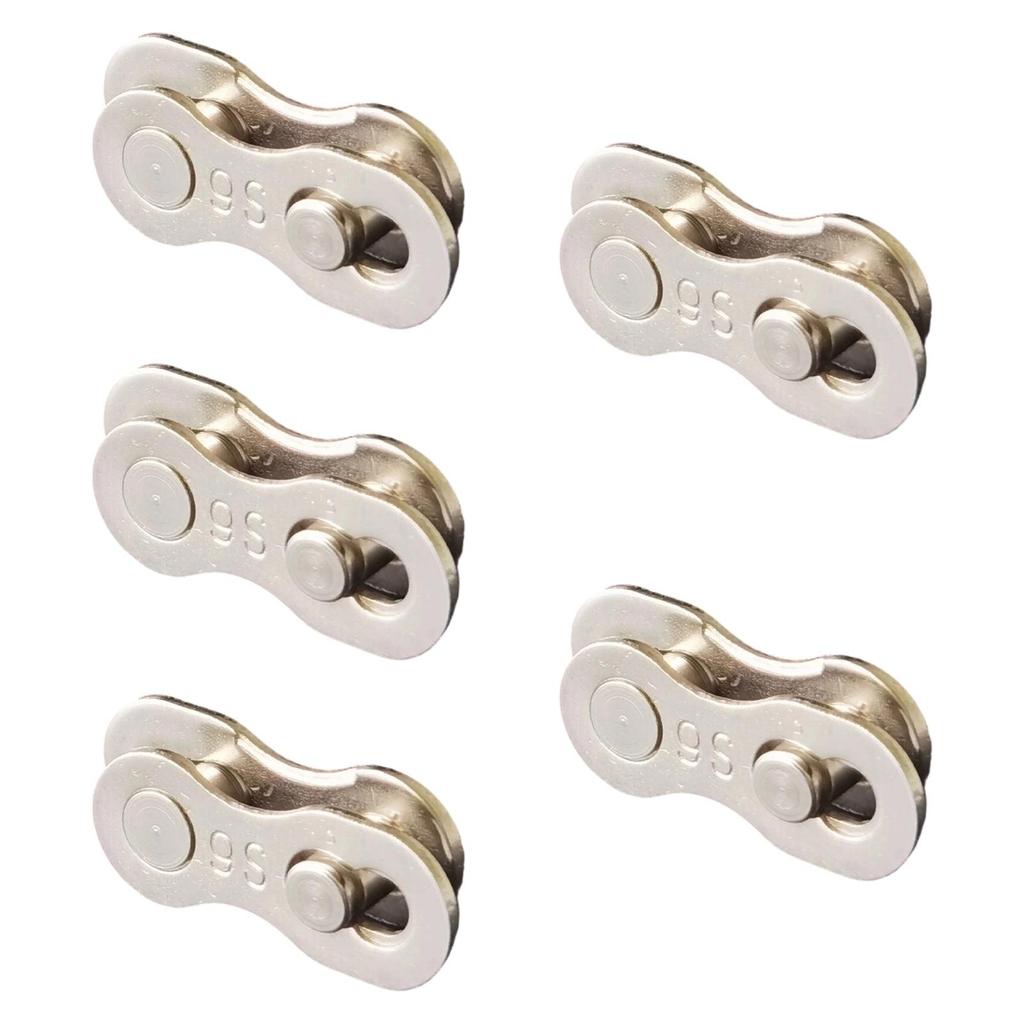 5 Pair Bike Chain Link Connector, Portable, Practical, Easy to Install Repair, Durability