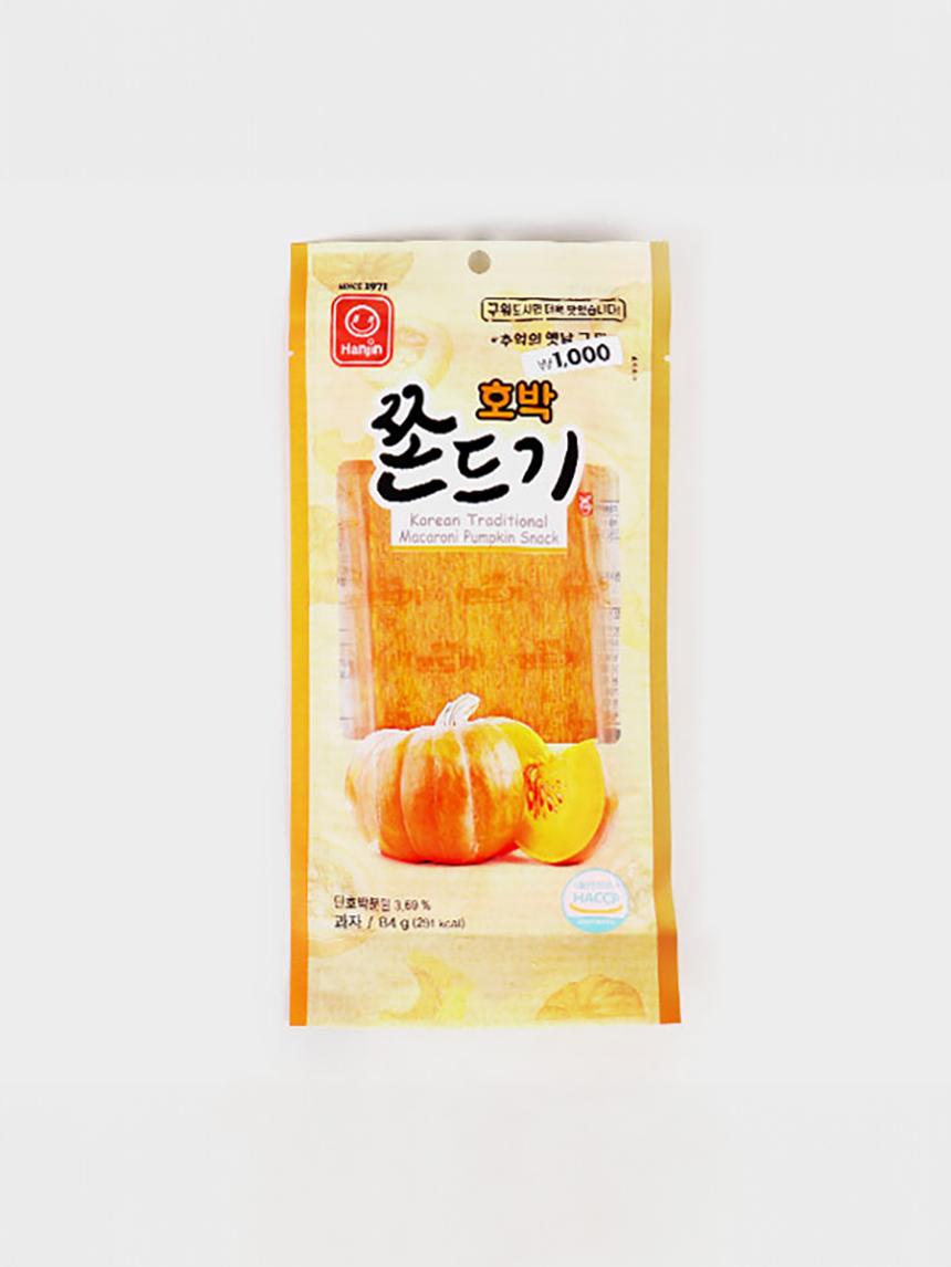 Pumpkin Jjondeugi Chewy Snack 84g 1ea