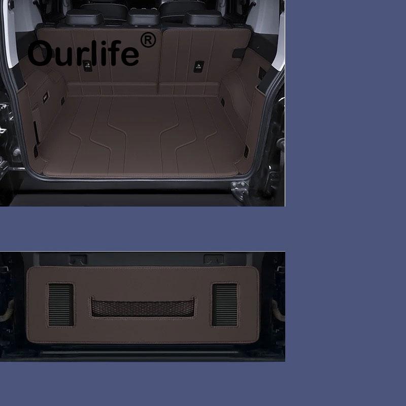 For GMW TANK 300 2026 2025 2027 Car Trunk Protection PU Leather Mat Catpet Interior Modification Cover Part Auto Accessories