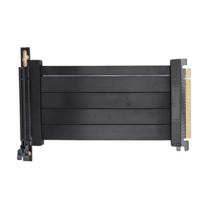 PCIE 4.0 X16 Extender 90 Degree 26GBs 5.9 Inch Shielded Gold Plated GPU Extension Cable for