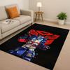 3D T-Transformers Optimus Prime Bumblebee Cartoon Living Room Non-Slip Area Rug Carpet For Bedroom Sofa,Easy Clean Home Doormat