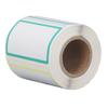 1 Roll 220 Sheet Thermal Label Printer Paper 50x30mm Waterproof Oil Resistant Self Adhesive Thermal Labels 4 Colors