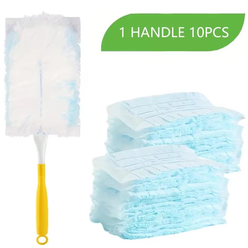 10 kusů jednorázových prachovek náhradních náplní kompatibilních s Swiffer Duster