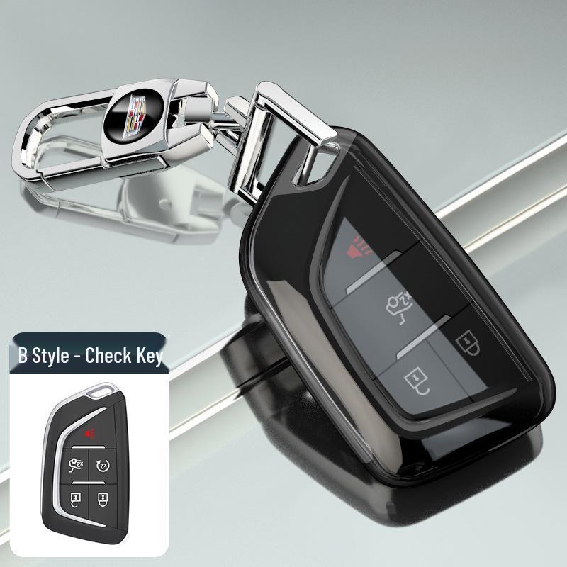 Cadillac Key Case for XT5, XT4, XT6, XTS, CT4, CT5, CT6, ATSL, SRT, GT4