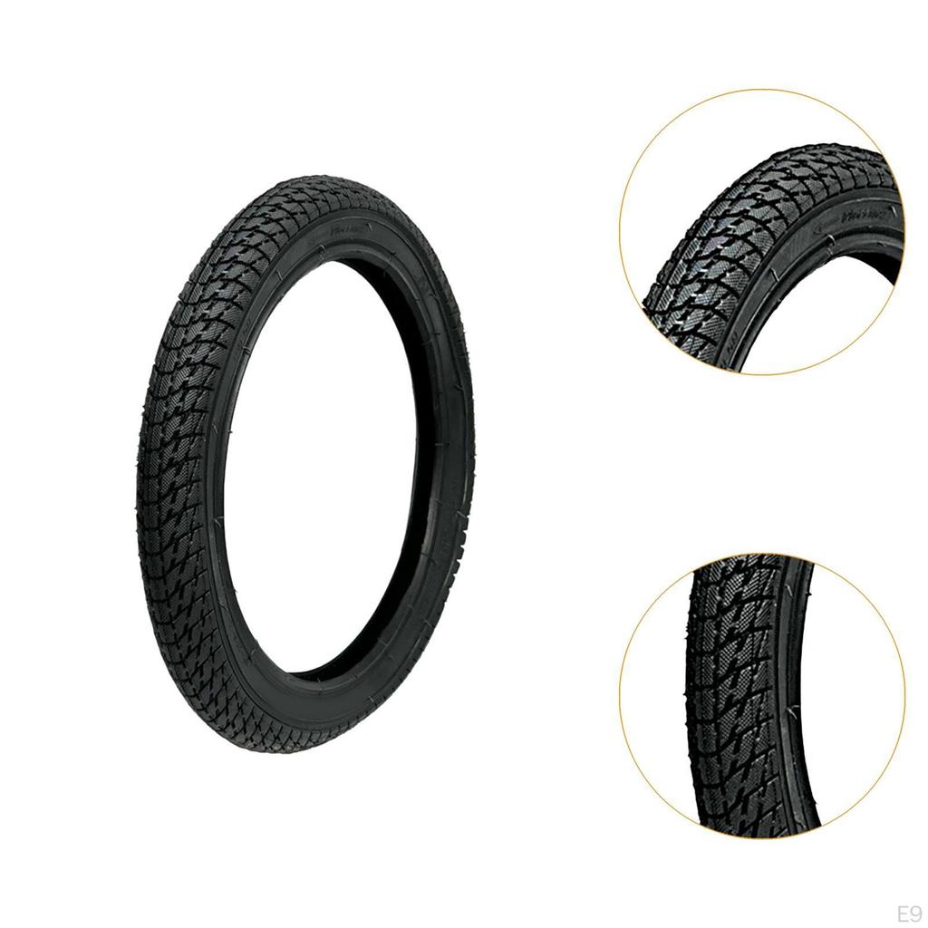 Kids Bike Tire Bicycle Comfortable Strong Grip Good Water Drainage Wear Resistant Non Slip