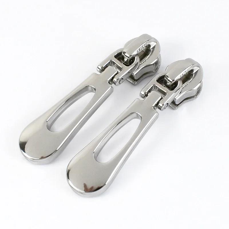 5/10/20Pcs 5# Zipper Slider for Nylon Zippers Zip Head Puller Lock Bag Clothes Purse Tailor Repair Kit DIY Sewing Accessories