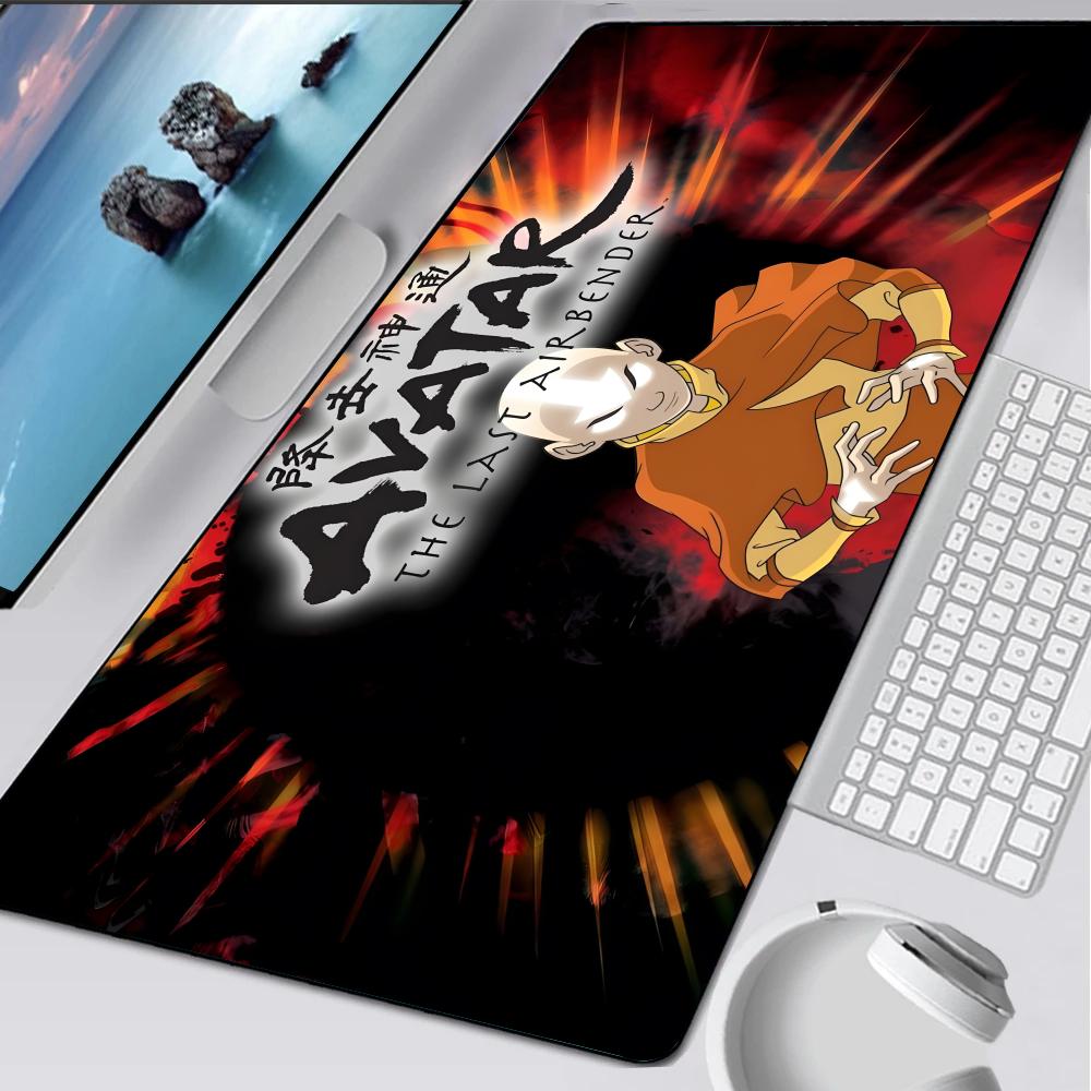 

A-Avatar The Last A-AirbenderES Mouse Pad Rubber Mat Laptop Xxl Mousepad Notebook Gamer Computer Table Gaming Accessories 600x300x2mm