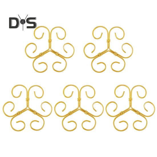 Monstera Plant Support Reusable Coated Iron Stem Holder Flower or Heart Shaped Stabilizer Climbing Plants Stem Support for Indoor Outdoor Plants