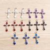 20Pieces Necklace Making Pendant For DIY Handmade Jewelry Tiny Crucifix Pendant