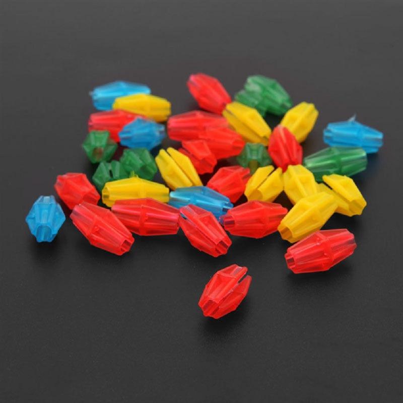 25/35ks Barevné Bezpečnostní Dětské Klipy na Kolo Kulaté Vícebarevné Srdíčka Hvězdy Paprsky Kola Příslušenství Dekorace Korálky Paprskové Korálky