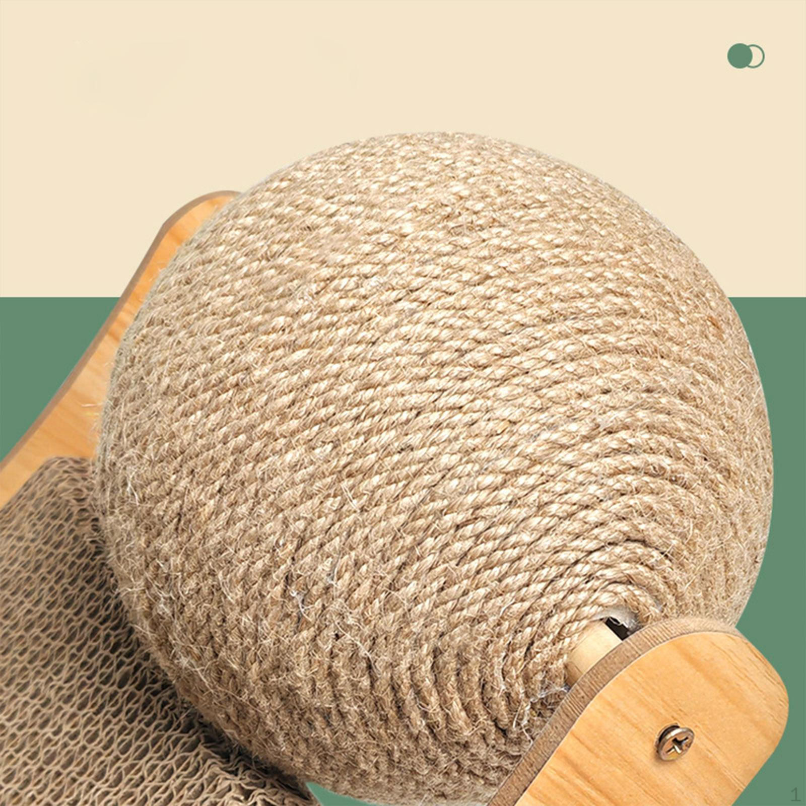 

Когтеточка для кошек, игрушка для котят, ловля сизаля коричневый