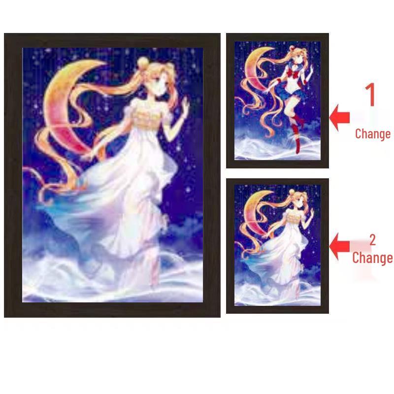 3D Gradient Lenticular Stereoscopic Poster - European & American Hot-Selling Design