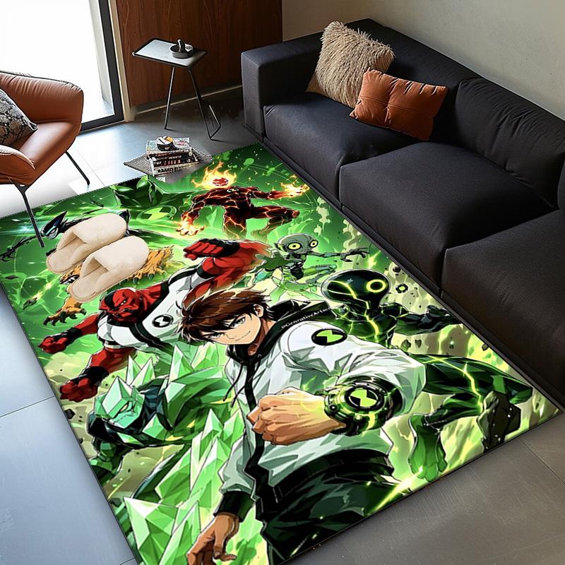 Ben Alien Force Area Rug Suitable for Indoor And Outdoor,Carpets for Kitchens, Homes, Offices, Living Rooms,Home Decor,Christmas Gift