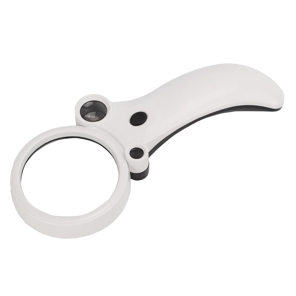 Magnifying Glass High Definition Zoom Illumination Fill Light 2.5X 25X 55X Magnifications Handheld
