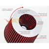 RED 3.5" 89 Mm Inlet Cold Air INTAKE Cone Replacement Performance Washable Clamp-On Dry Air Filter