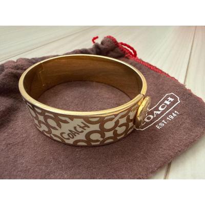 Used Coach Bangle Gold