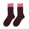 Autumn Winter Stripe Long Socks Odor-Resistan Breathable Socks  Casual Wear