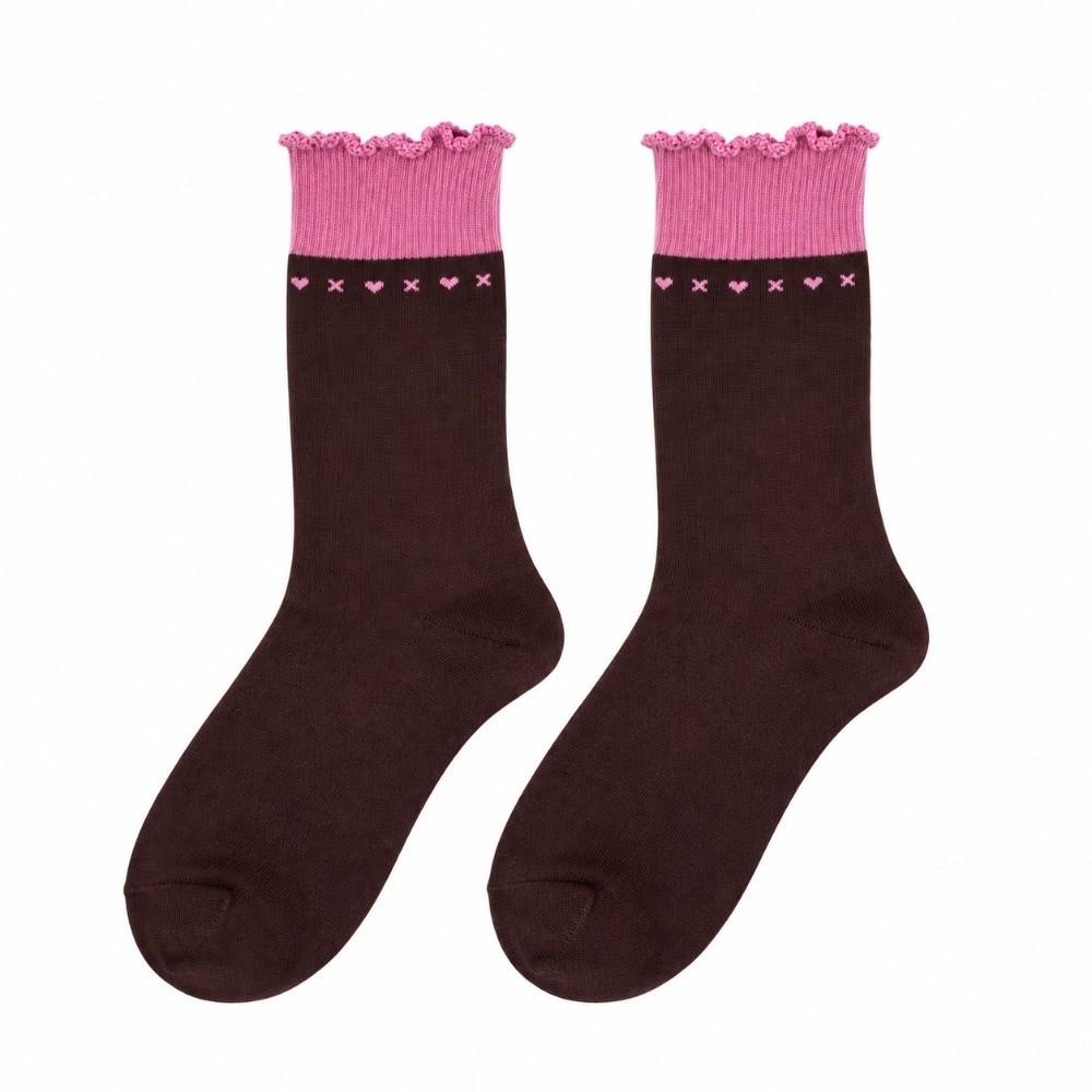 Autumn Winter Stripe Long Socks Odor-Resistan Breathable Socks Casual Wear