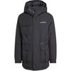 Logo Warm Comfortable Soft Solid Color Down Jacket Men Jacket Black IX7935