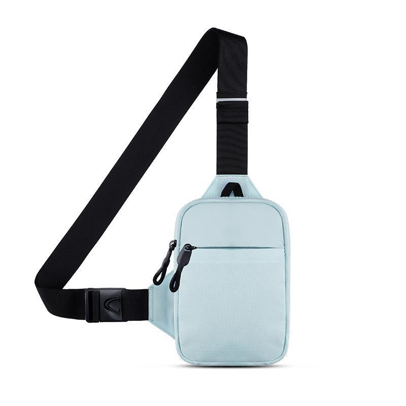 New Casual Men Shoulder Belt Bag Nylon Life Waterproof Outdoor Sports Running Cycling Waist Bag Large Capacity Travel Phone Pouch Bags MIT