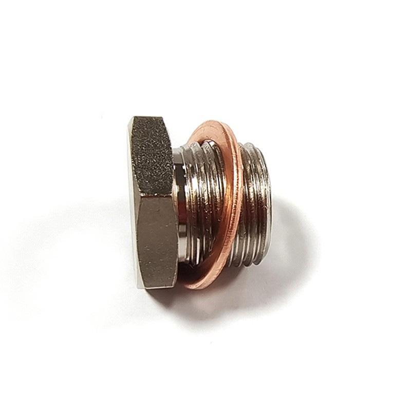 OD Exhaust Pipe Fitting Lambda Converter O2 Oxygen Sensor Plug Universal Thread M18*1.5 Factory/Customize