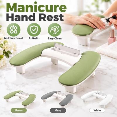 Detachable Nail Hand Pillow Multifunctional U-Shaped Hand Rest Comfortable Nail Arm Rest Manicure