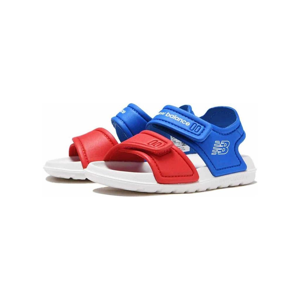 New Balance SPSD V1 Sandal C1 Versatile Comfortable Shock Absorbing Durable Low Top Walking Shoes Baby Sandal White Blue Red SIFSPSC1