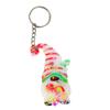 Holographic Resin Molds with Hole Christmas Gnome Pendant Silicone Mold for DIY Keychains Pendants Jewelry Resin Craft
