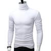 Męski golf z długim rękawem, bazowa koszulka, dopasowany sweter, casualowy, ciepły t-shirt na jesień zimę, do noszenia na co dzień, do domu, do biura