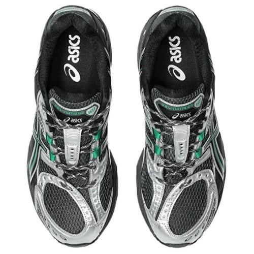 Asics GEL Nimbus 10.1 Running Shoes Unisex Black Silver Green - 1203A543-022