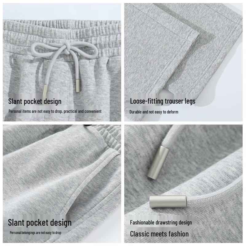 JEEP SPIRIT Men's Wide-Leg Knit Casual Pants