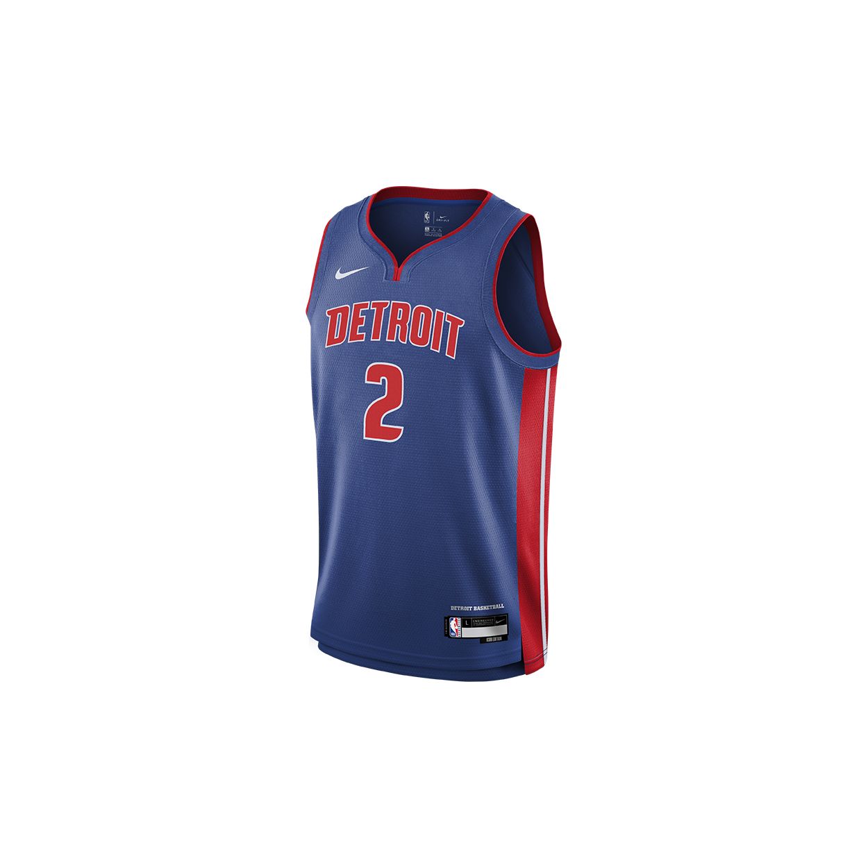 Nike × NBA Basketball Jersey Pistons Cunningham Home Athletic Breathable Kids jerseys Green DN2004-PCC S