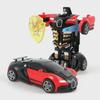 Kids' Transforming Inertia Car Toys - Sports Racing Collision Cars for Boys