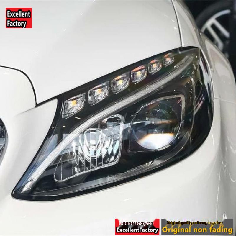15-18 Mercedes-Benz C-Class W205 Headlight Cover for C180/C200/C260/C280