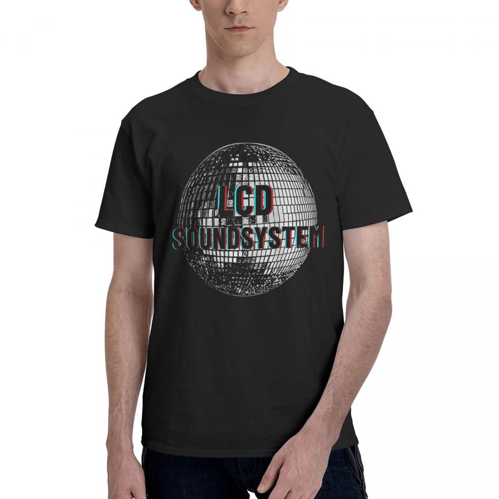 LCD Soundsystem 100 Cotton Casual Breathable Confortable Anime Mens Clothing Deals Men TShirt