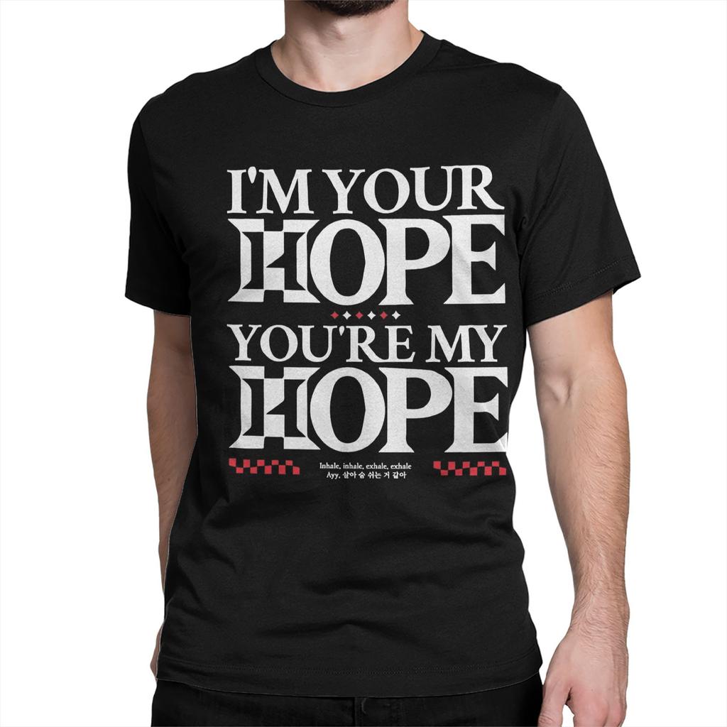 Hope on the Stage Tour T Shirts for Men Women Cotton Vintage T-Shirts Crew Neck Tee Shirt Short Sleeve Clothing 4XL 5XL