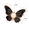 Women's Adjustable Butterfly Brooch Waist Clip Collar Pin Slimming Effect for Party Office and Street Style
