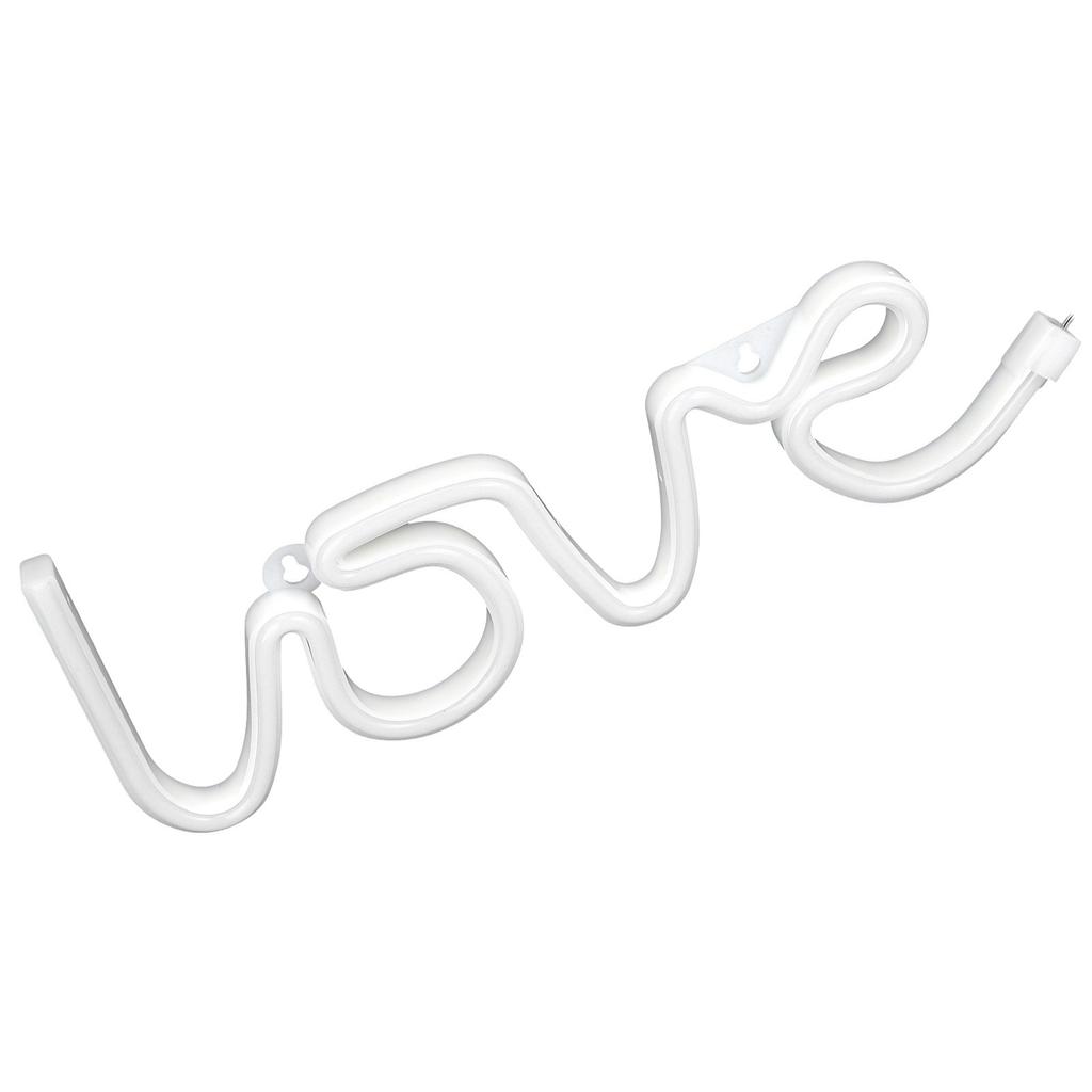 LOVE Neon Sign USB/Battery Powered Neon Lamp for Christmas Party Wedding Decoration Warm Light
