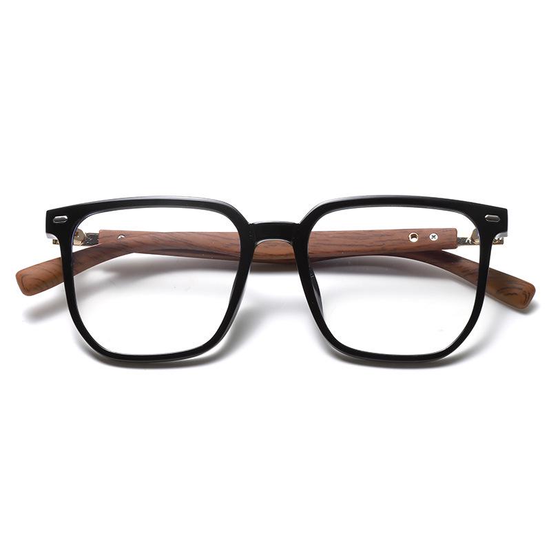 25 Styles TR Blue Light Blocking Glasses - Fashionable, Trendy, Wood Grain Temple