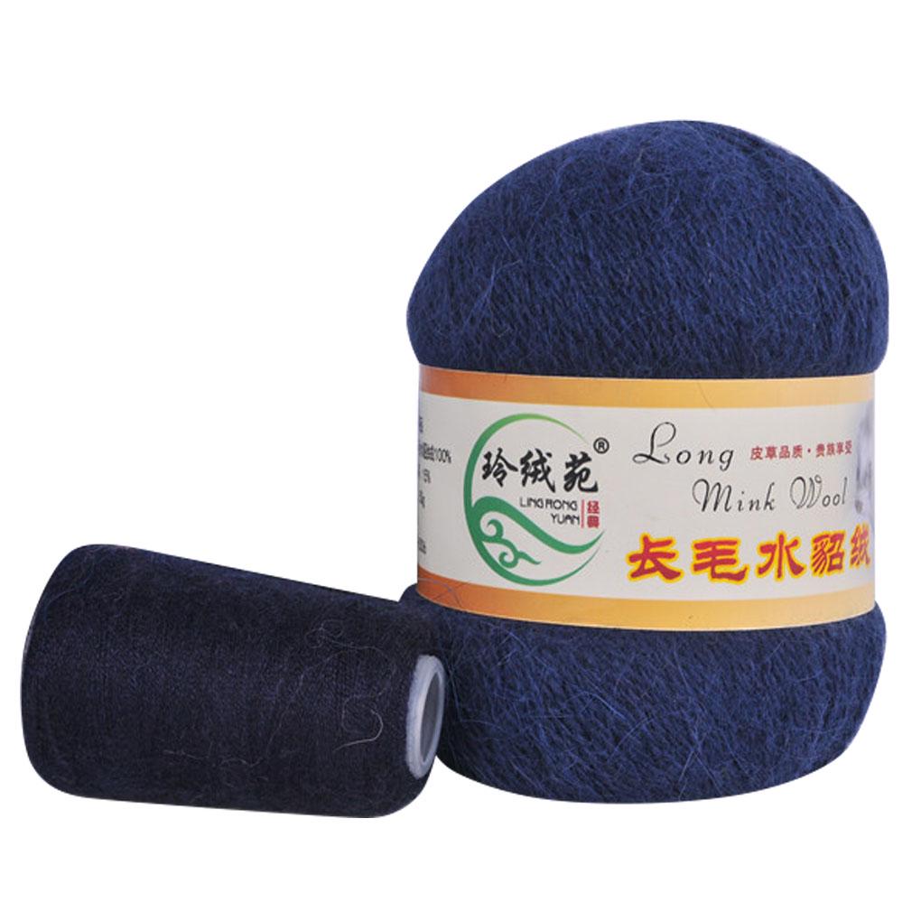 Hand Knitting Yarn Anti-Pilling Long Plush Yarn Knitted Yarn Winter Crochet Yarn